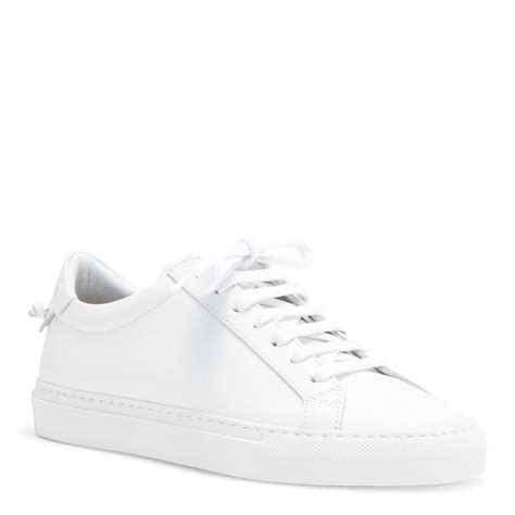 Givenchy white leather sneakers